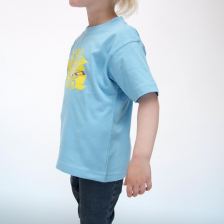 Children's shirt "Geburtstagskind", light blue
