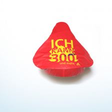 Saddle cover "Ich Kann 300" (Red)